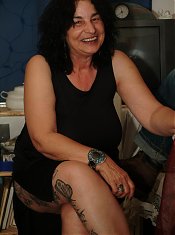 Big titted mature woman loves to play with herself